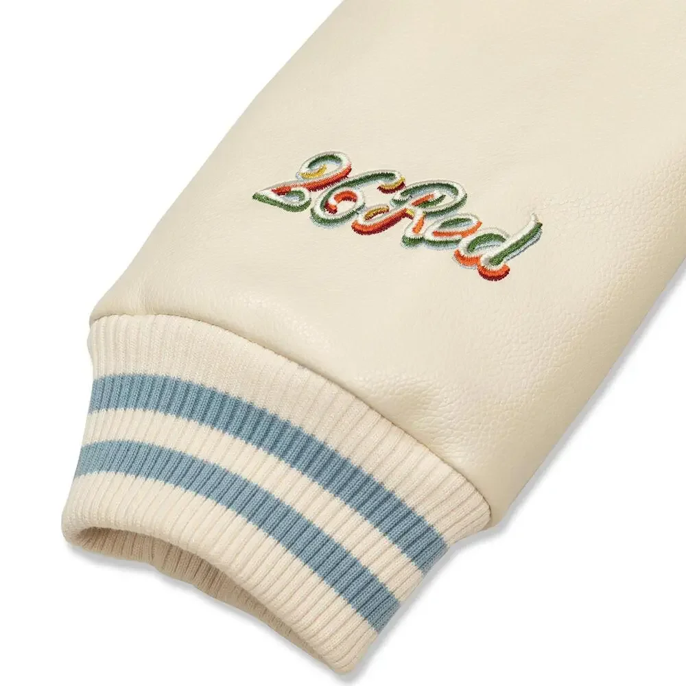 Twenty Six Red Retro Cat Varsity Jacket Sz L. Sold Out! - Picture 6 of 9